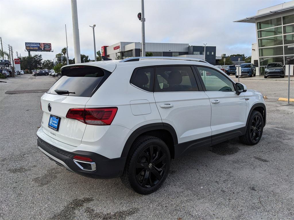 used 2024 Volkswagen Taos car, priced at $20,143