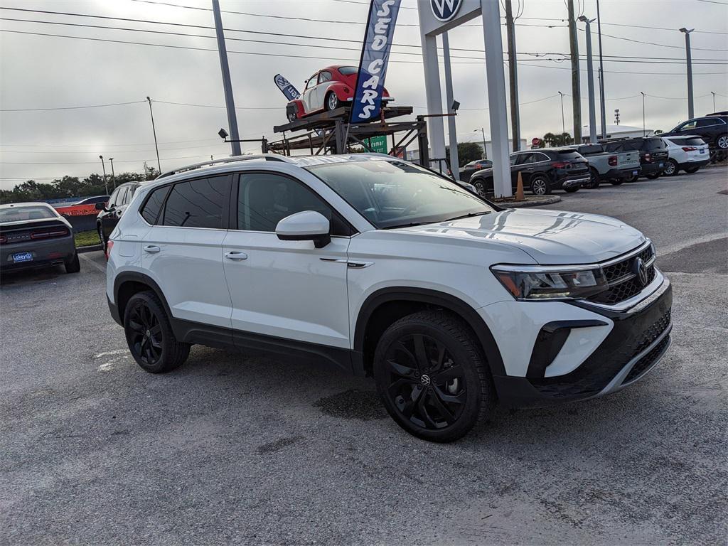 used 2024 Volkswagen Taos car, priced at $20,143