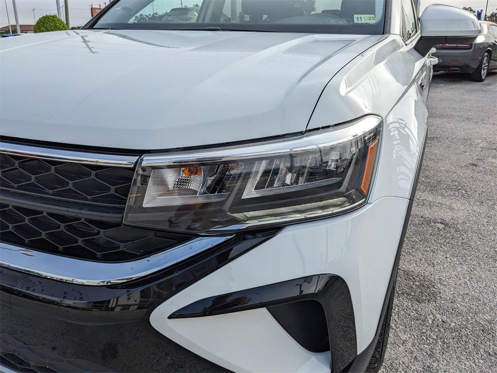 used 2024 Volkswagen Taos car, priced at $20,143