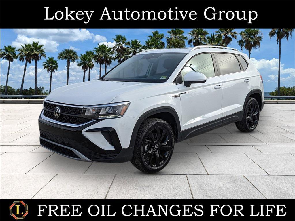 used 2024 Volkswagen Taos car, priced at $20,143