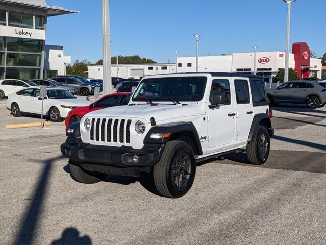 used 2024 Jeep Wrangler car, priced at $39,078