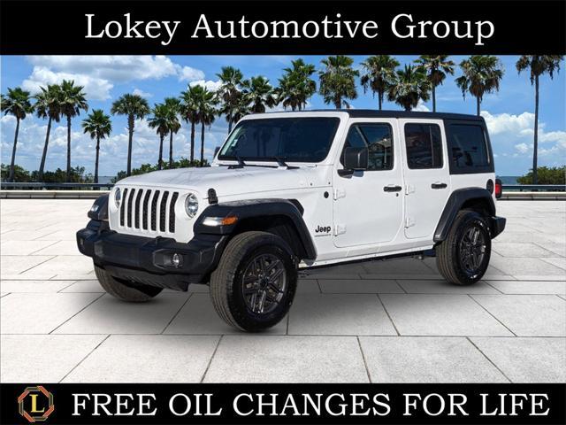 used 2024 Jeep Wrangler car, priced at $39,078