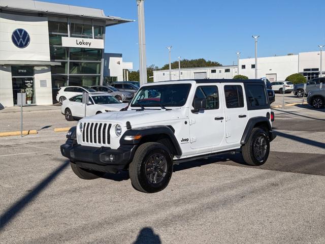 used 2024 Jeep Wrangler car, priced at $39,078