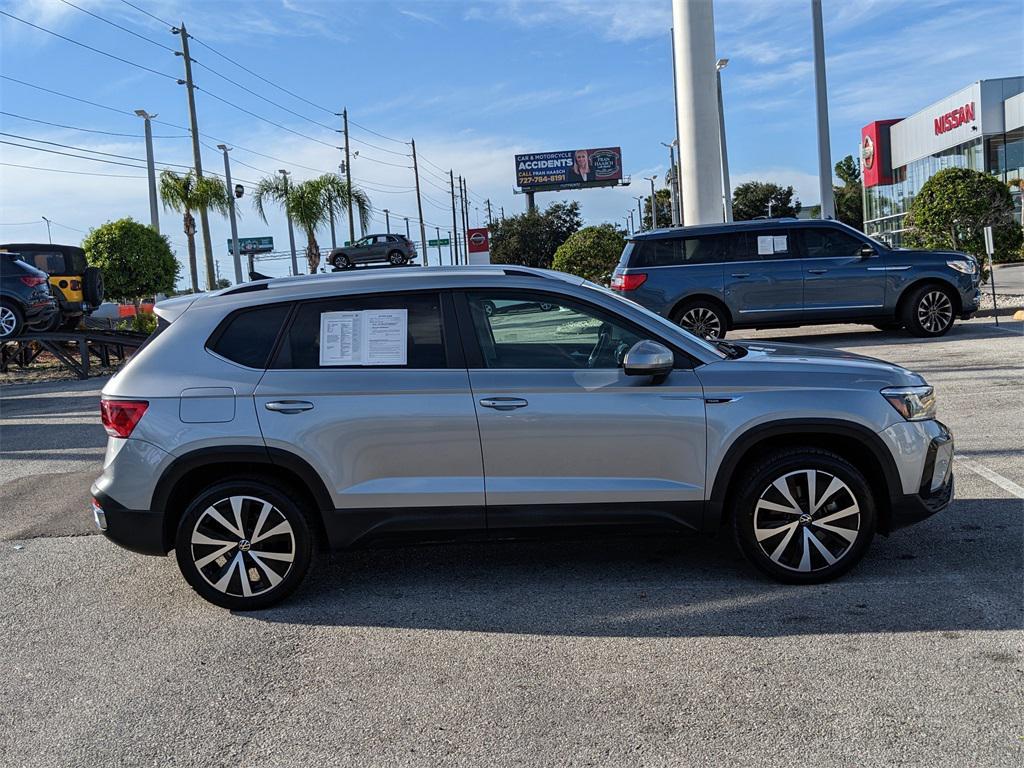 used 2022 Volkswagen Taos car, priced at $17,489