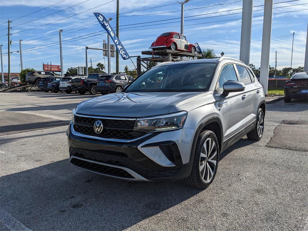 used 2022 Volkswagen Taos car, priced at $17,489