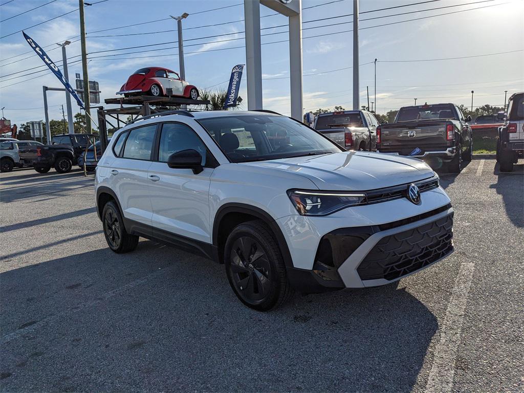 new 2025 Volkswagen Taos car, priced at $26,153