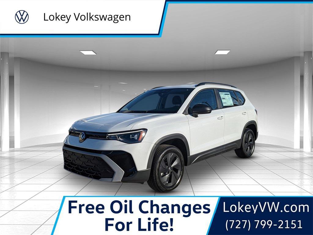 new 2025 Volkswagen Taos car, priced at $26,153
