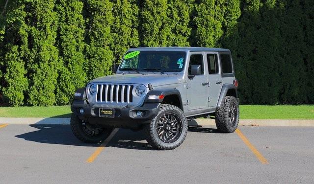 used 2019 Jeep Wrangler Unlimited car, priced at $38,999
