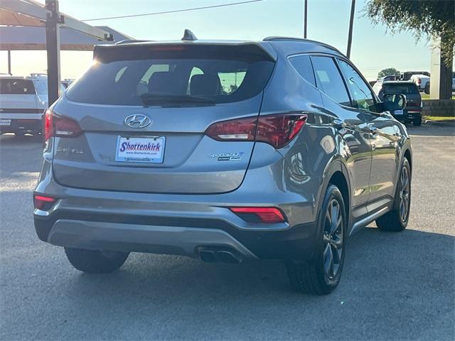 used 2018 Hyundai Santa Fe Sport car, priced at $19,331