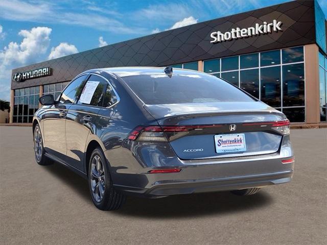 used 2024 Honda Accord car, priced at $26,823