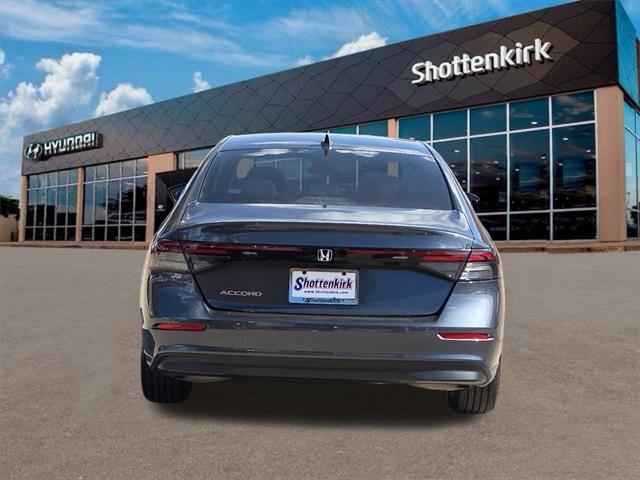 used 2024 Honda Accord car, priced at $26,823