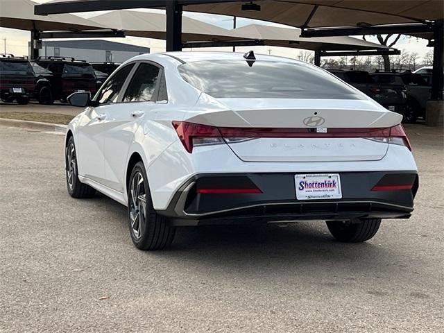 new 2025 Hyundai Elantra car, priced at $25,755