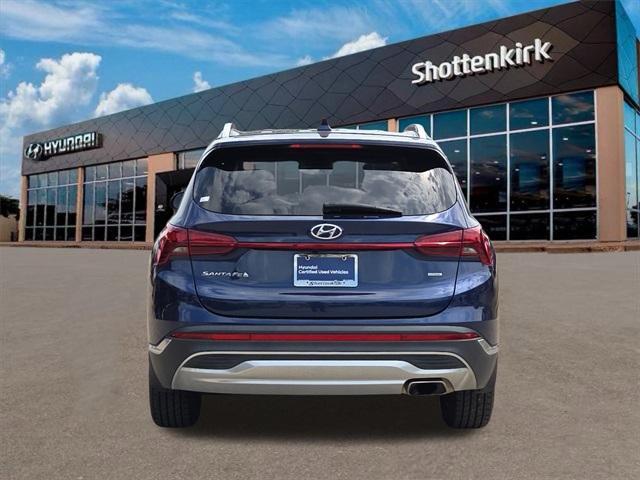used 2022 Hyundai Santa Fe car, priced at $22,102
