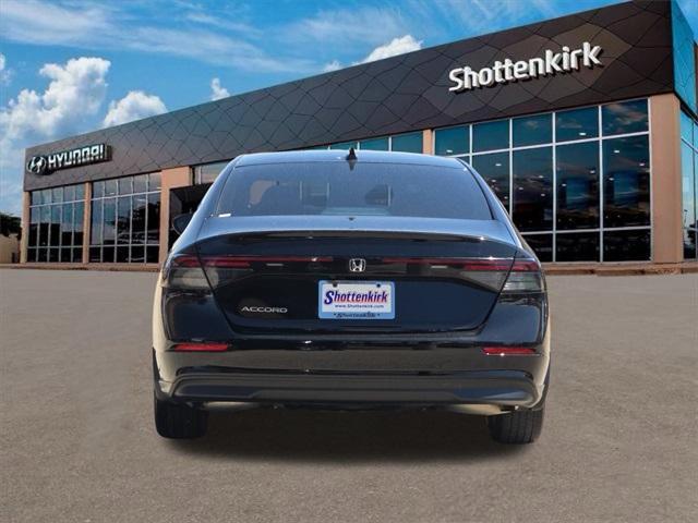 used 2023 Honda Accord car, priced at $24,737