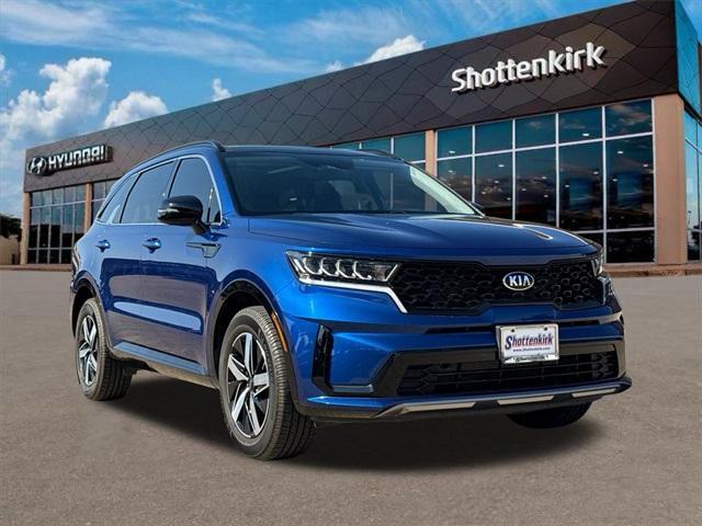 used 2021 Kia Sorento car, priced at $19,303