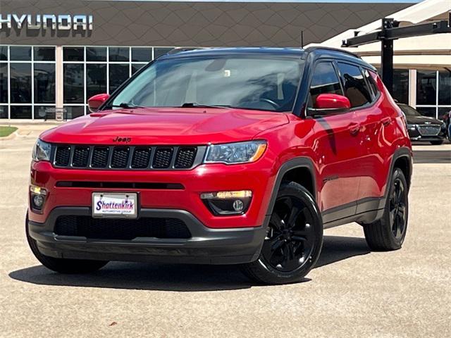 used 2020 Jeep Compass car, priced at $17,284