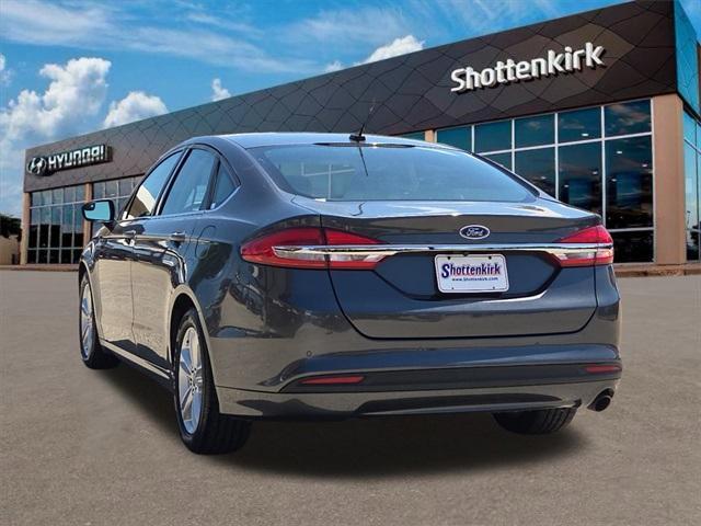 used 2018 Ford Fusion car, priced at $13,437
