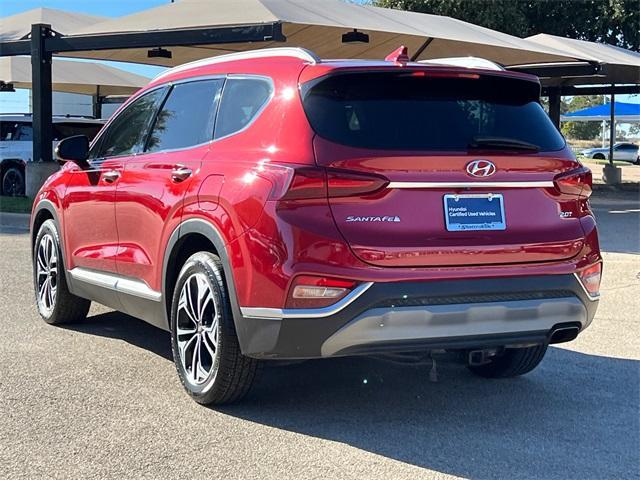 used 2019 Hyundai Santa Fe car, priced at $21,819