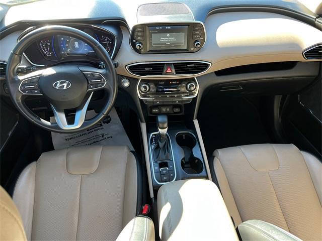 used 2019 Hyundai Santa Fe car, priced at $21,819