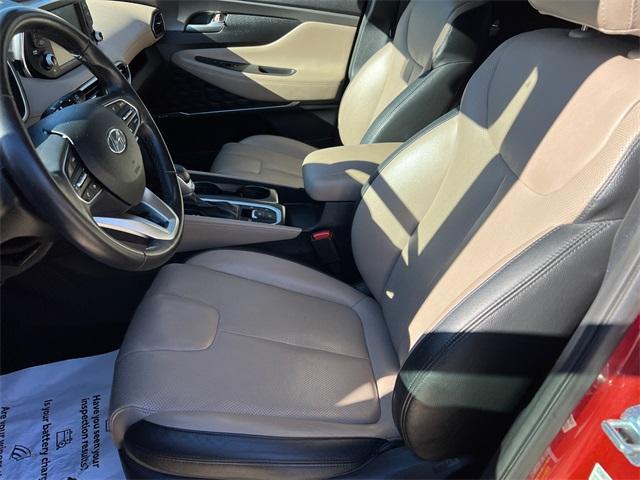 used 2019 Hyundai Santa Fe car, priced at $21,819