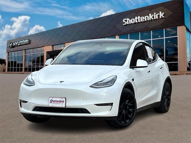 used 2021 Tesla Model Y car, priced at $27,982