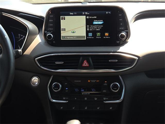 used 2020 Hyundai Santa Fe car, priced at $19,524