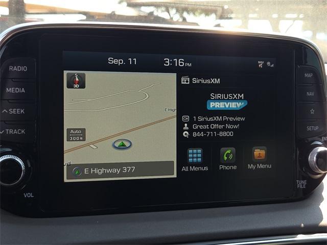used 2020 Hyundai Santa Fe car, priced at $19,524
