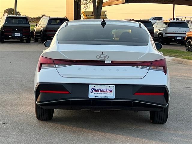 new 2024 Hyundai Elantra car, priced at $21,883