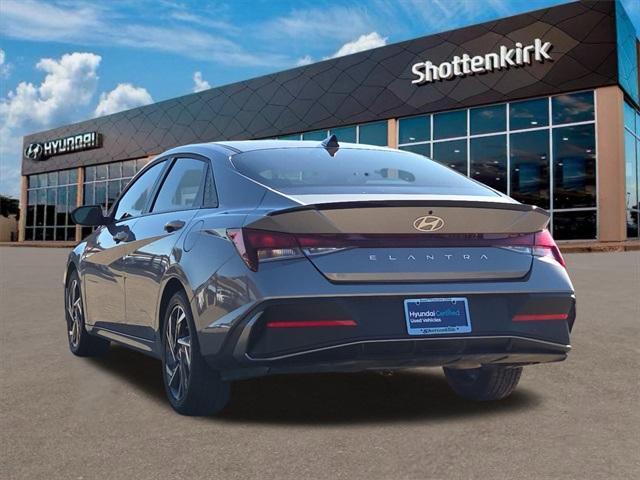 used 2025 Hyundai Elantra car, priced at $19,867