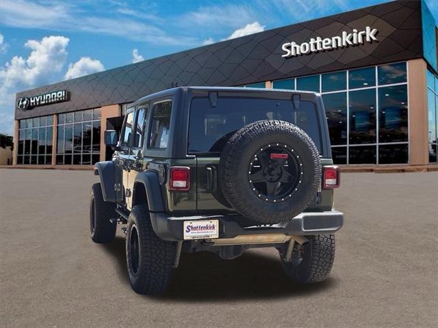 used 2021 Jeep Wrangler Unlimited car, priced at $29,169