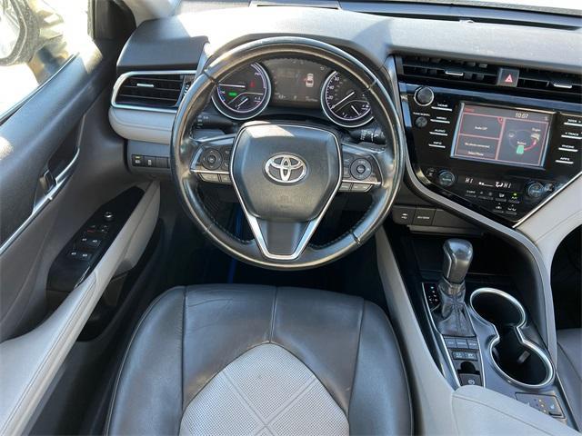 used 2018 Toyota Camry Hybrid car, priced at $18,135