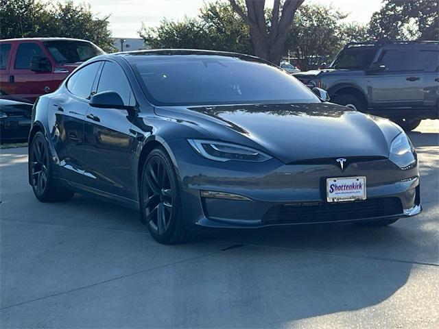 used 2021 Tesla Model S car, priced at $59,548