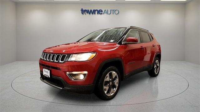 used 2021 Jeep Compass car, priced at $18,178