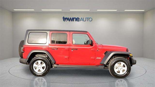 used 2020 Jeep Wrangler Unlimited car, priced at $27,928