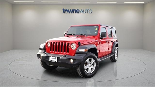 used 2020 Jeep Wrangler Unlimited car, priced at $30,328