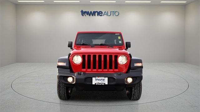 used 2020 Jeep Wrangler Unlimited car, priced at $30,328