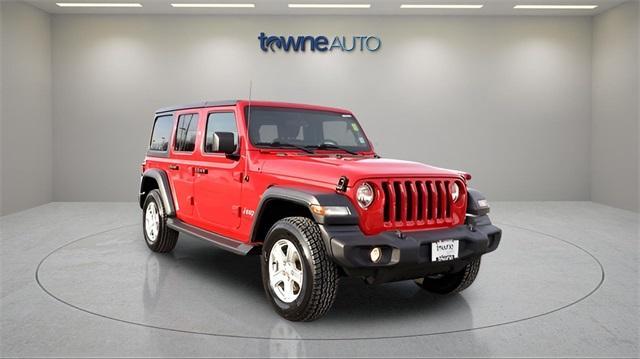 used 2020 Jeep Wrangler Unlimited car, priced at $30,328