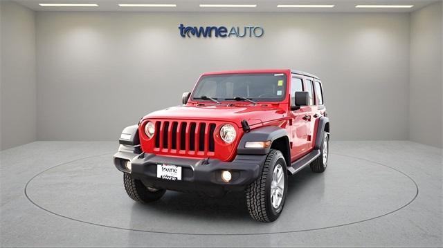 used 2020 Jeep Wrangler Unlimited car, priced at $27,928