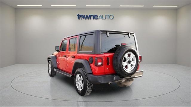 used 2020 Jeep Wrangler Unlimited car, priced at $30,328