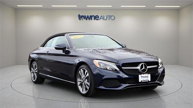 used 2017 Mercedes-Benz C-Class car, priced at $33,541