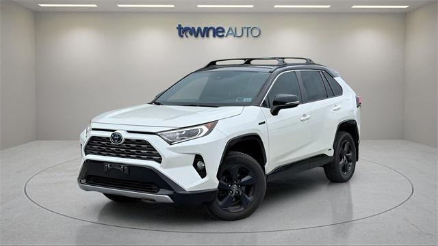 used 2020 Toyota RAV4 Hybrid car, priced at $29,987