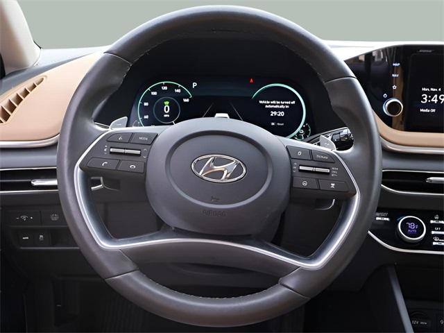 used 2023 Hyundai Sonata Hybrid car, priced at $27,408