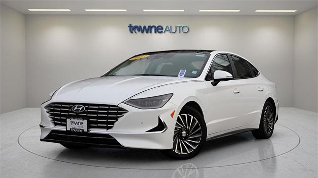 used 2023 Hyundai Sonata Hybrid car, priced at $27,408