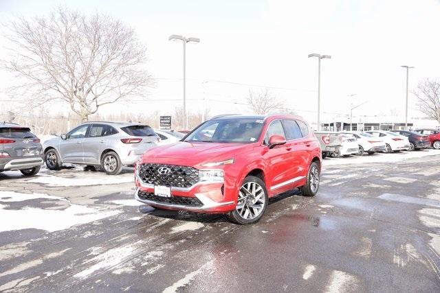 used 2022 Hyundai Santa Fe car, priced at $29,927