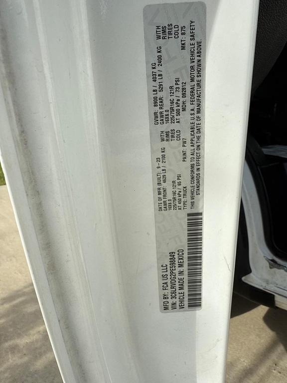 used 2023 Ram ProMaster 2500 car, priced at $26,998