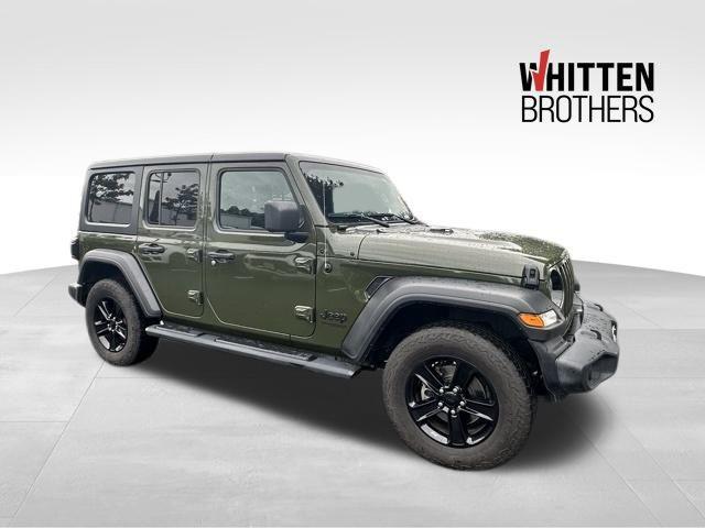 used 2021 Jeep Wrangler Unlimited car, priced at $30,890