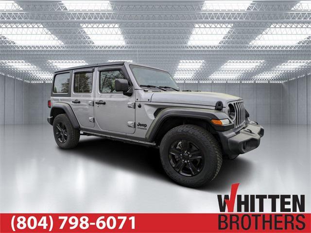 used 2021 Jeep Wrangler Unlimited car, priced at $34,590