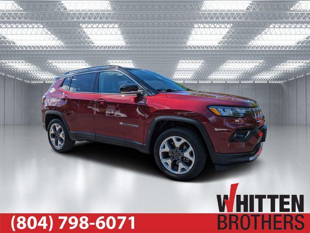 used 2022 Jeep Compass car, priced at $23,000