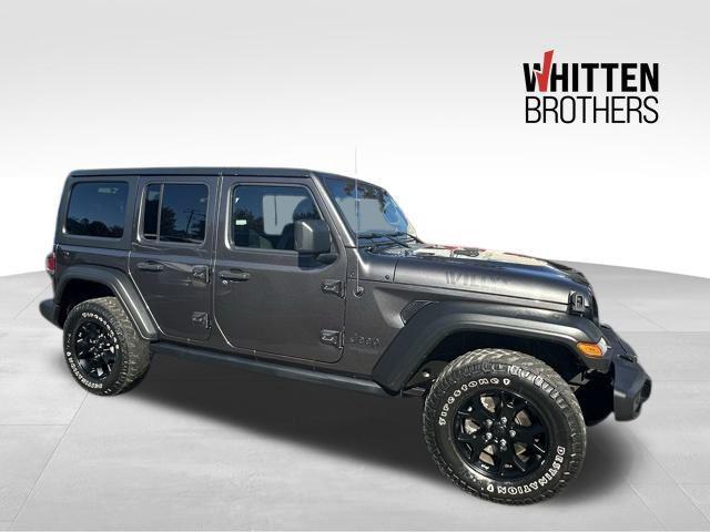 used 2021 Jeep Wrangler Unlimited car, priced at $28,790