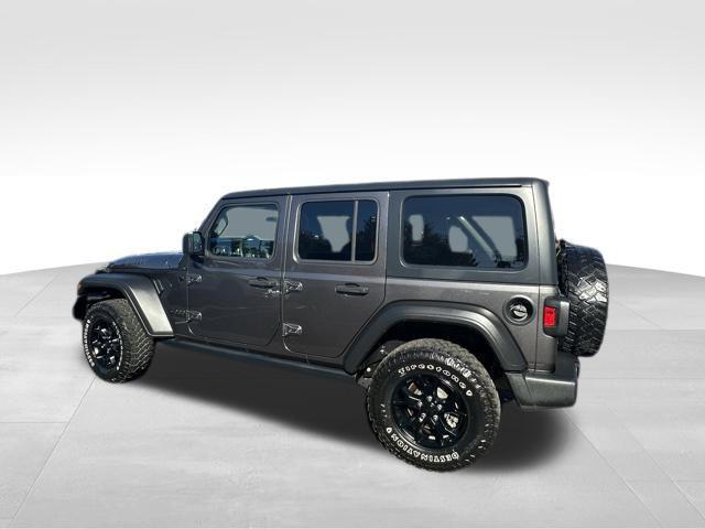 used 2021 Jeep Wrangler Unlimited car, priced at $31,490